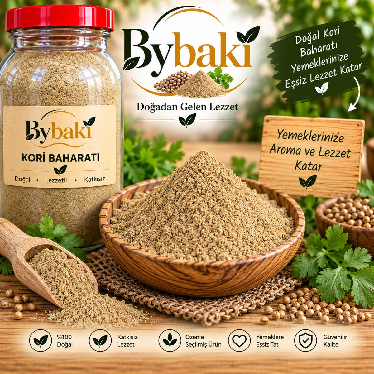 ByBaki Köri Baharatı – Aromatik ve Lezzetli Baharat Karışımı 1 kg