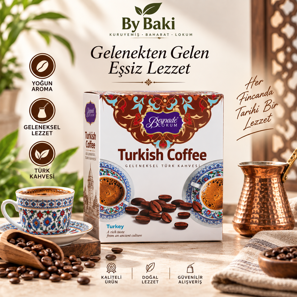 By Baki Geleneksel Türk Kahvesi