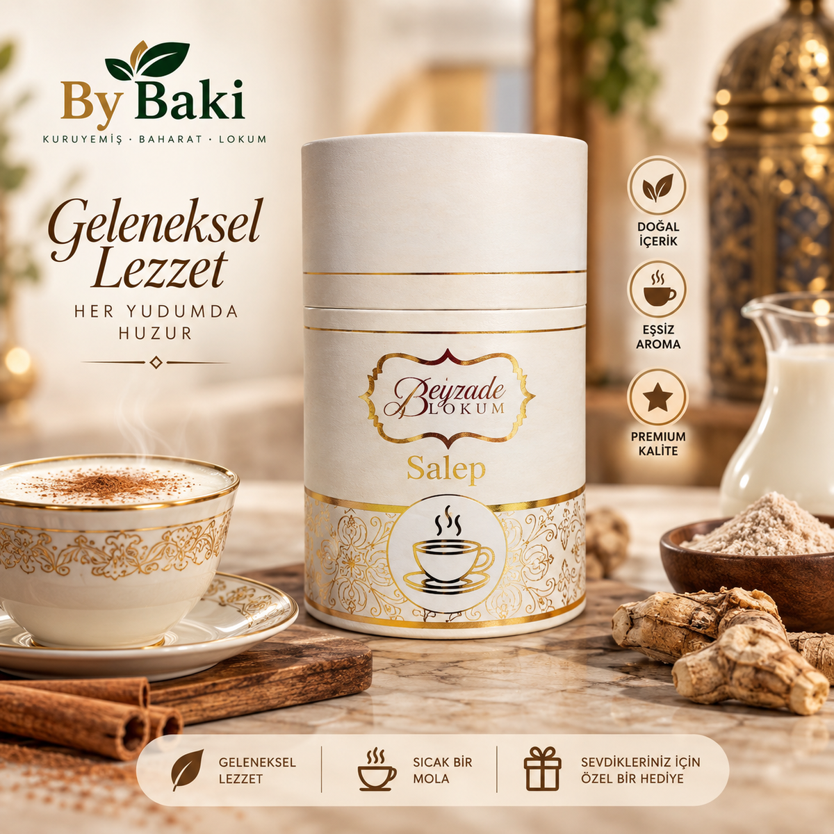 Beyzade Lokum Salep – Geleneksel Salep Lezzeti